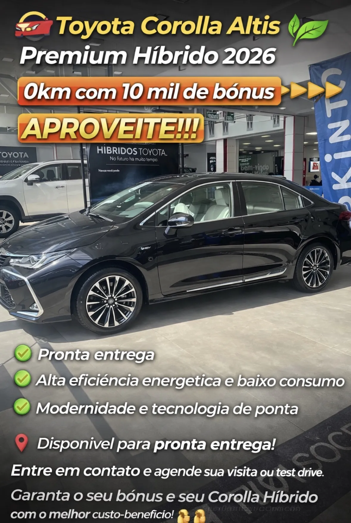 Toyota Corolla Premium Hibrido 2026