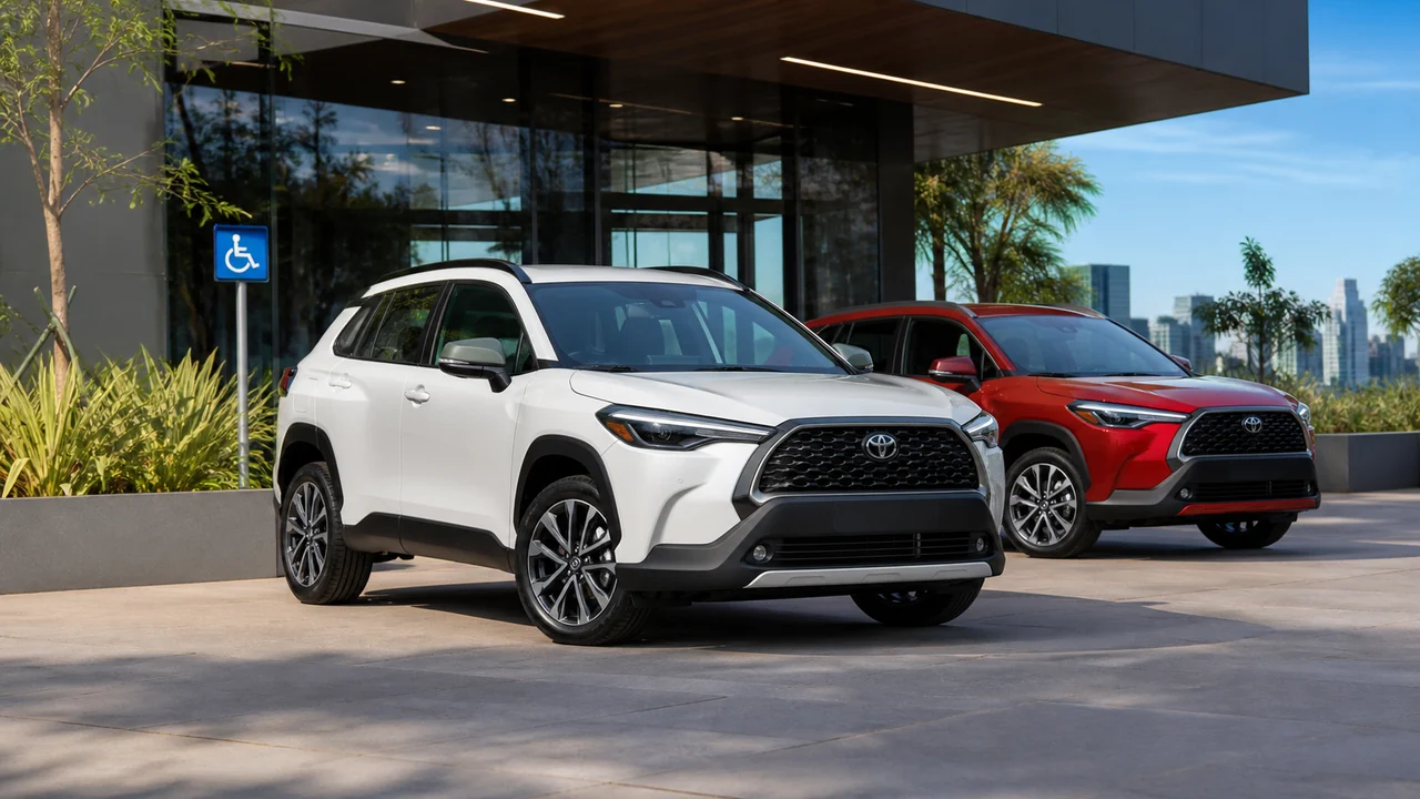 Toyota Corolla Cross em atendimento de mobilidade para PcD